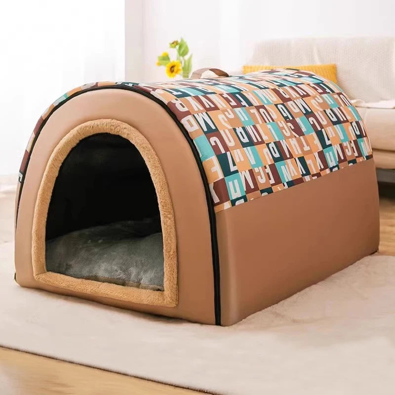 Cama con Techo para Perros