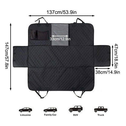 Funda para asientos traseros de coche.